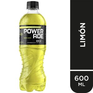 Rehidratante POWERADE Sabor a Limón Botella 600ml