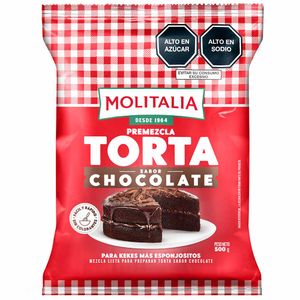 Premezcla MOLITALIA Torta de Chocolate Bolsa 500g