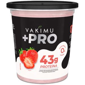 Yogurt VAKIMU +Pro Sabor a Fresa Pote 500g