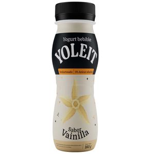 Yogurt Deslactosado YOLEIT Sabor a Vainilla Botella 160g