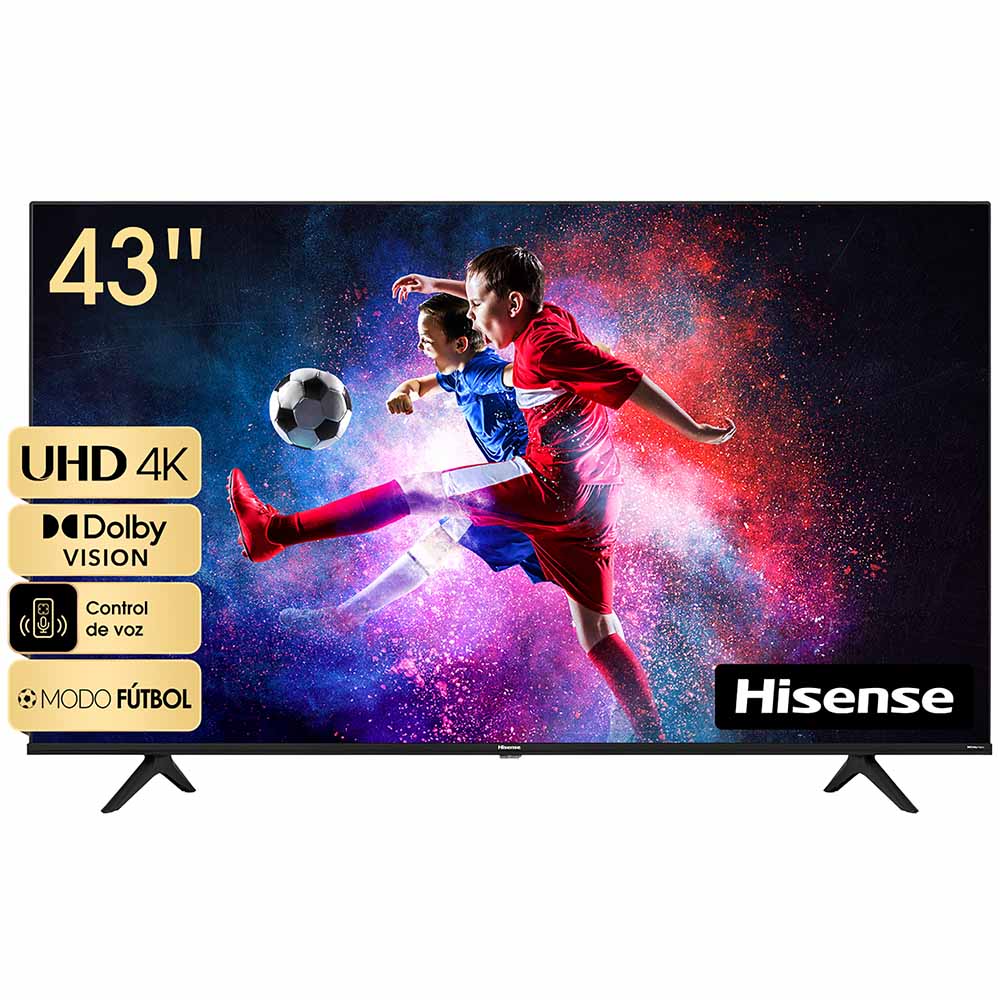 Televisor HISENSE LED 43 UHD 4K Smart TV 43A6H