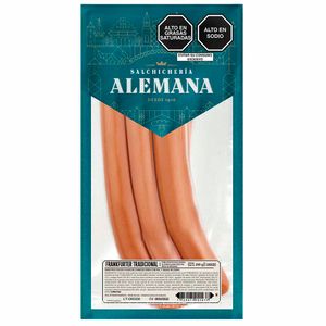 Frankfurter Tradicional SALCHICHERÍA ALEMANA Paquete 250g