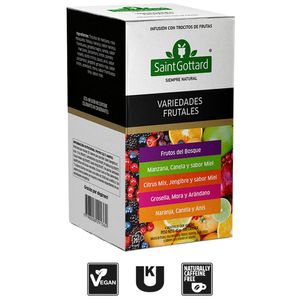 Infusiones SAINT GOTTARD Variedades frutales Caja 20Un