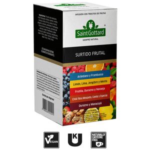 Infusiones SAINT GOTTARD Surtido frutal Caja 20Un