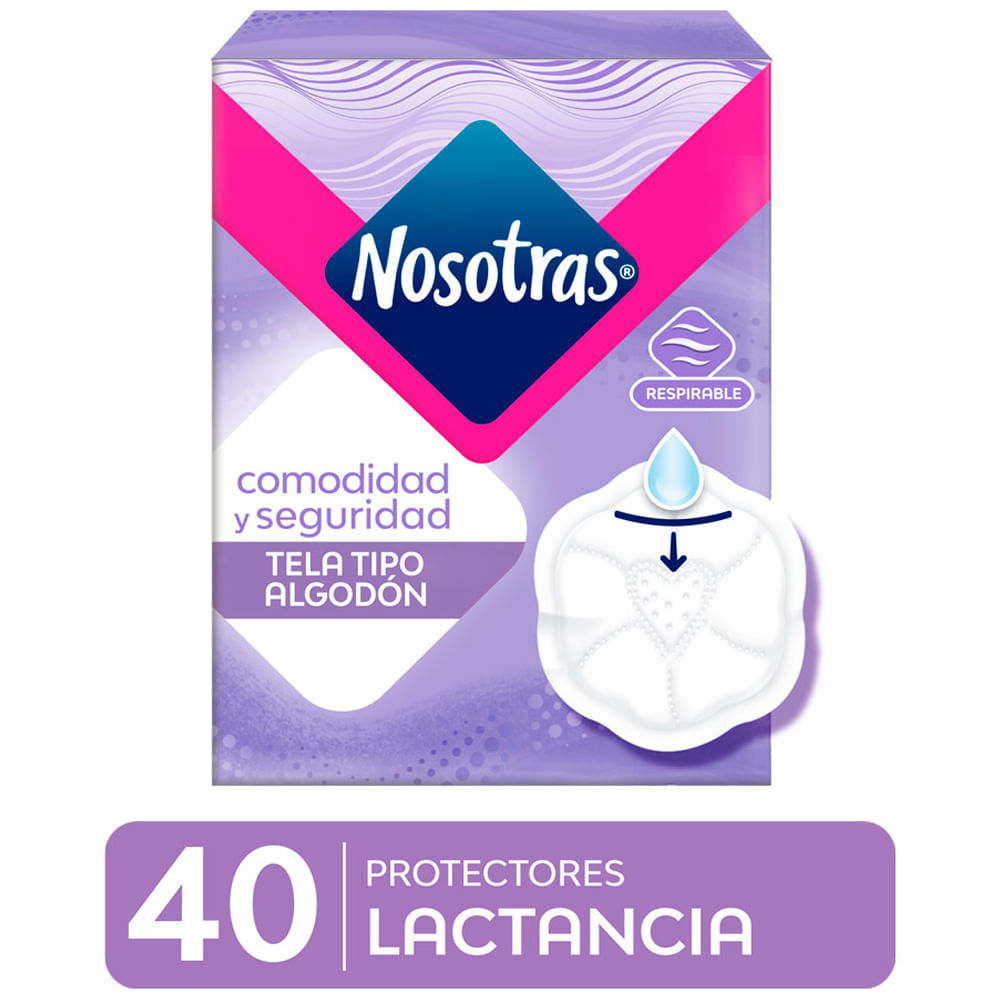 Nosotras Protectores de Lactancia 40 und