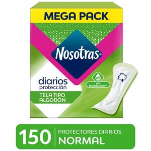 Protectores Diarios NOSOTRAS Normal Caja 150un