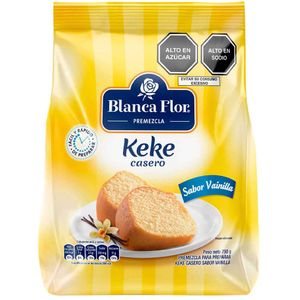 Pre Mezcla para Keke de Vainilla BLANCA FLOR Caja 750g