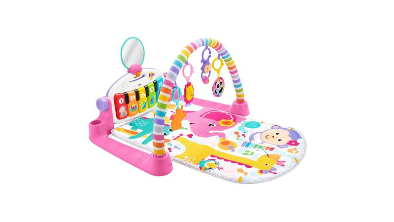 Fisher Price Gimnasio Para Bebé Deluxe Piano Pataditas Musicales