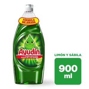 Lavavajilla Líquido AYUDÍN Limón Botella 900ml