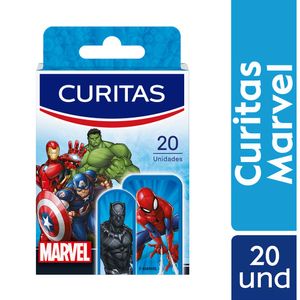 Caja CURITAS Marvel 20un