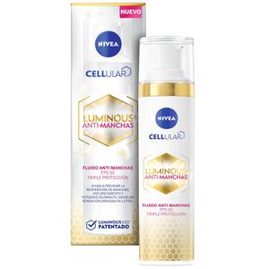 Fluido Día SPF50 Antimanchas NIVEA Cellular Luminous Frasco 40ml