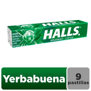 Caramelos HALLS Yerbabuena - Lyptus Paquete 25.2g