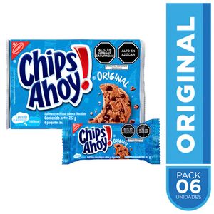 Galletas NABISCO Chips Ahoy Bolsa 222g