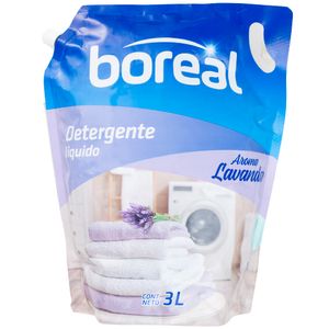 Detergente Líquido Lavanda BOREAL Doypack 3L