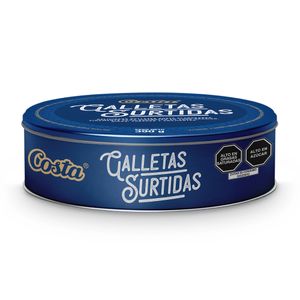 Galleta Surtidas COSTA Azul Lata 390g