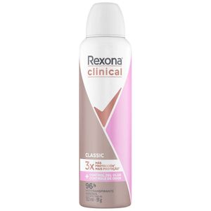 Desodorante en Aerosol REXONA Clinical Women Classic Frasco 150ml
