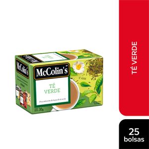 Té Verde MC COLIN'S Caja 25un