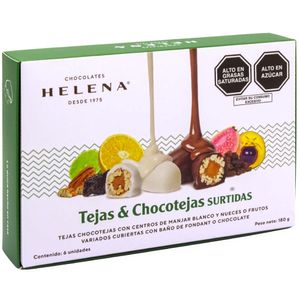 Chocotejas y Tejas Surtidas HELENA Caja 180g