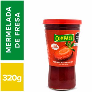 Mermelada COMPASS Fresa Frasco 320g