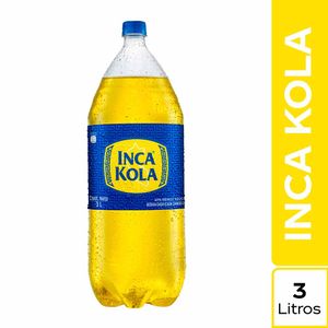 Gaseosa INCA KOLA Sabor Original Botella 3L