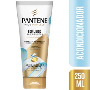 Acondicionador Hidratante para Cabello Mixto PANTENE Equilibrio Raíz y Puntas 250ml