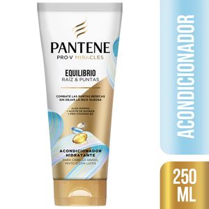 Acondicionador Hidratante PANTENE Pro-V Miracles Equilibrio Raíz y Puntas Frasco 250ml