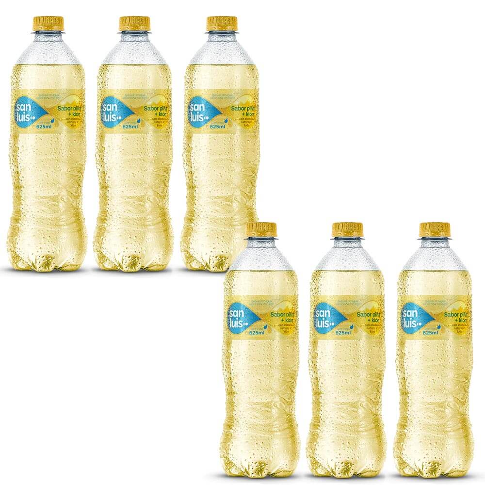 Agua Mineral SAN LUIS Con Gas Botella 625ml