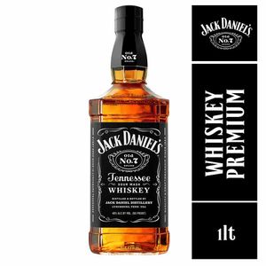 Whisky JACK DANIEL'S #7 Botella 1L