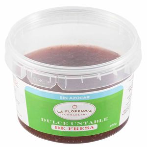 Mermelada Untable de Fresa Sin Azúcar LA FLORENCIA 200g