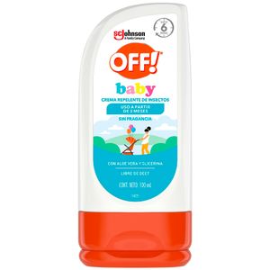 Crema Repelente OFF! Baby Frasco 100ml
