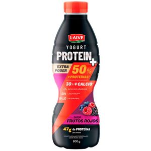 Yogurt LAIVE Protein Frutos Rojos Botella 800g