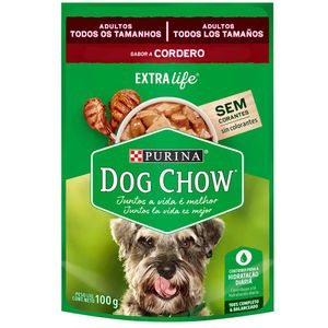 Comida para Perros DOG CHOW Adultos Picnic de Corder Pouch 100g