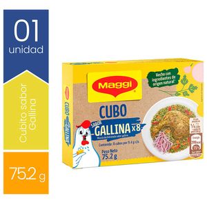 Caldo MAGGI Sabor Gallina Caja 75.2g