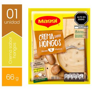 Crema Instantánea MAGGI Champiñones Bolsa 65g
