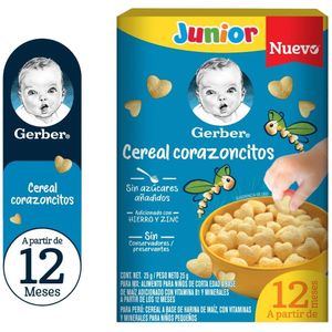 Cereal Corazoncitos GERBER Caja 25g