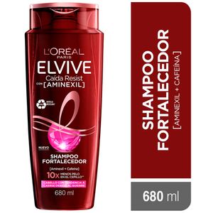 Shampoo ELVIVE Anti-Caída Aminexil Frasco 680ml