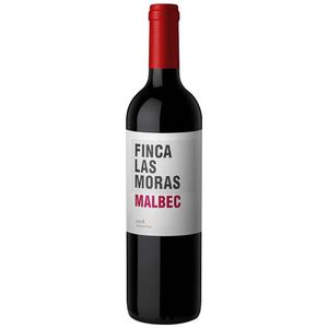 Vino Tinto LAS MORAS Malbec Botella 750ml