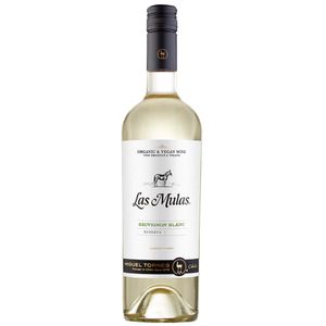 Vino LAS MULAS Sauvignon Blanc Botella 750ml