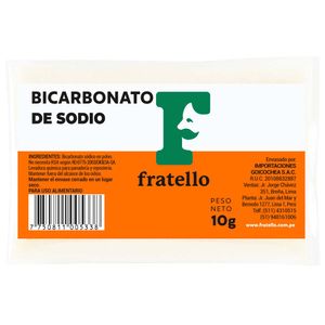 Bicarbonato de Sodio FRATELLO Bolsa 10g