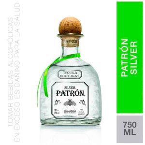 Tequila PATRON Silver Botella 740ml