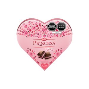 Chocolate Corazón PRINCESA Caja 136g