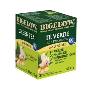 Infusión BIGELOW Te Verde con Jengibre BIGELOW Caja 8un