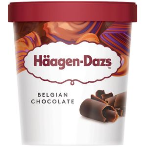 Helado HÄAGEN-DAZS de Chocolate Belga Pote 473ml