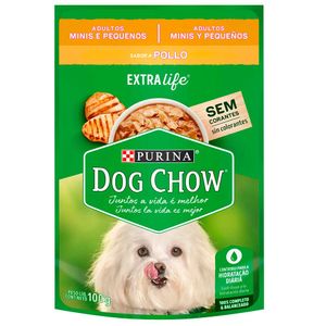 Comida para Perros DOG CHOW Adultos Razas Pequeñas Buffet de Pollo 100g