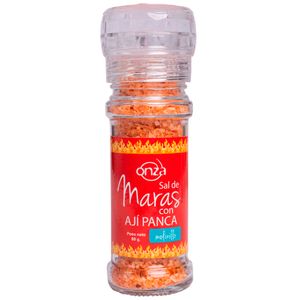 Sal de Maras ONZA Ají Panca Molinillo Frasco 80g