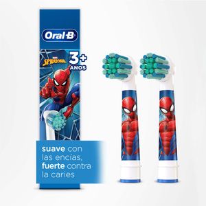 Cabezales De Repuesto Spider-Man ORAL-B Marvel Para Cepillo Dental Eléctrico 2un