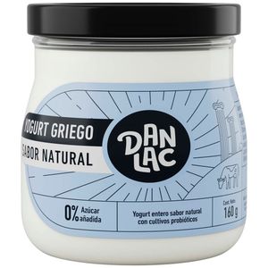 Yogurt Griego DANLAC Natural Frasco 160g