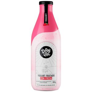 Yogurt Frutado DANLAC Fresa Botella 900g