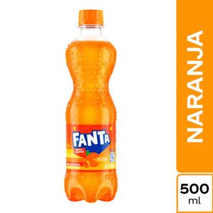 Gaeosa FANTA Naranja Botella 500ml