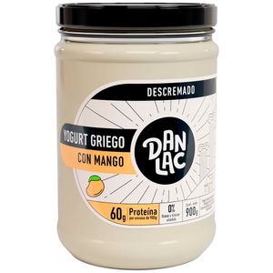 Yogurt Griego Descremado DANLAC Sabor a Mango Pote 900g